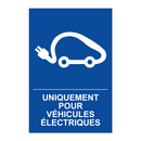 Uniquement pour véhicules électriques