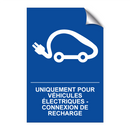 Uniquement pour véhicules électriques - connexion de recharge