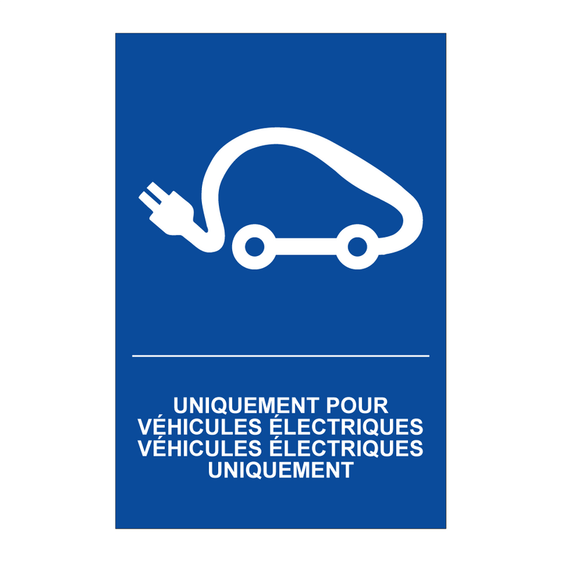 Uniquement pour véhicules électriques véhicules électriques uniquement