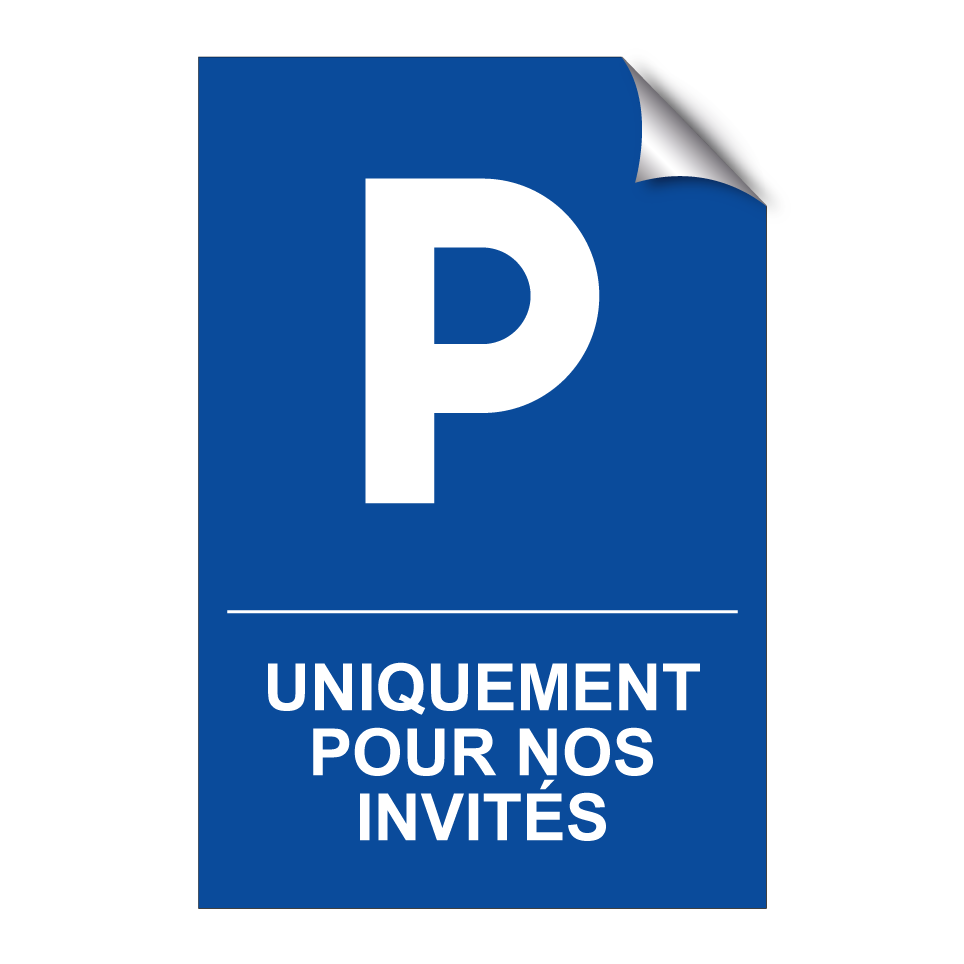 Uniquement pour nos invités