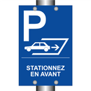Stationnez en avant