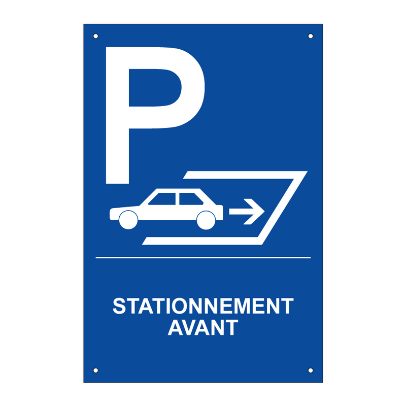 Stationnement avant