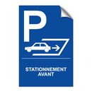 Stationnement avant