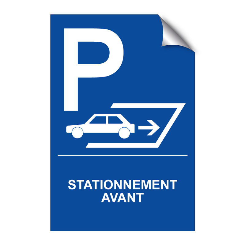 Stationnement avant