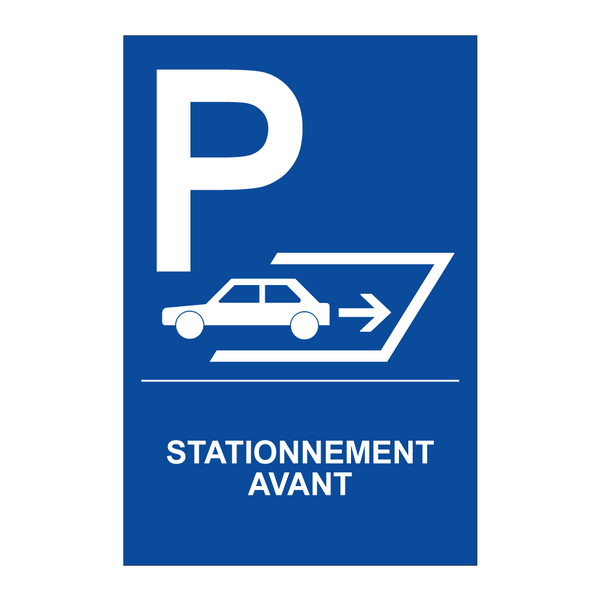 Stationnement avant