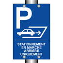 Stationnement en marche arrière uniquement