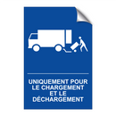 Uniquement pour le chargement et le déchargement