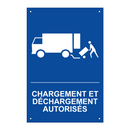Chargement et déchargement autorisés