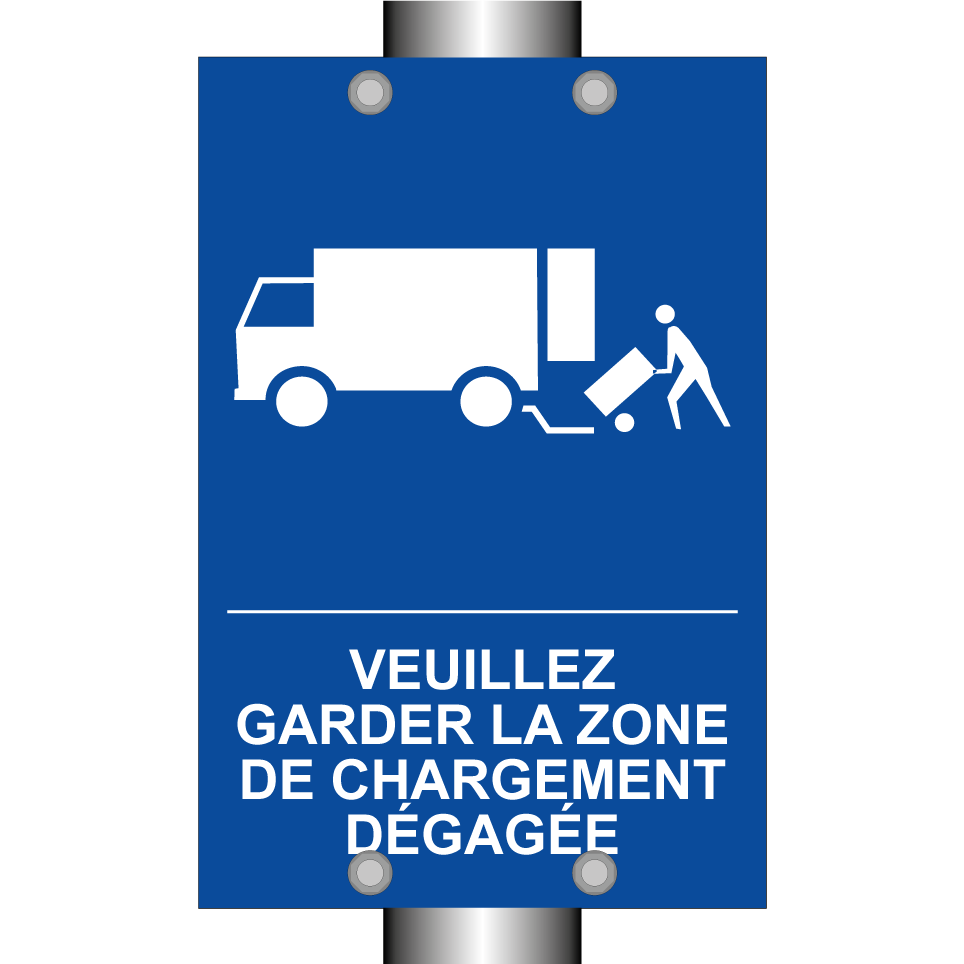 Veuillez garder la zone de chargement dégagée