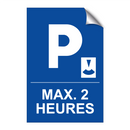 Max. 2 heures