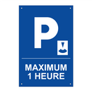 Maximum 1 heure