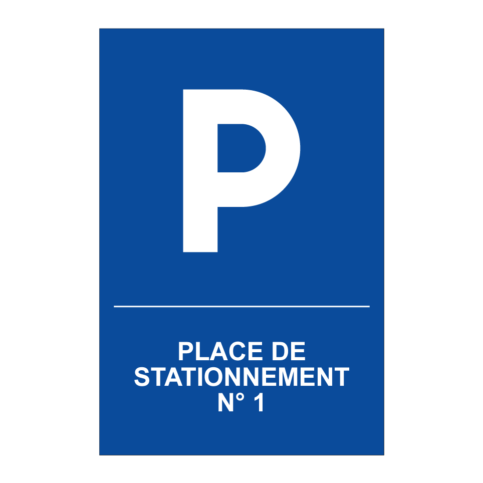 Place de stationnement n° 1
