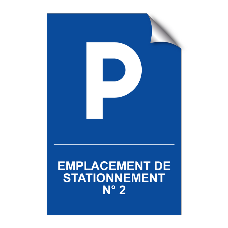 Emplacement de stationnement n° 2