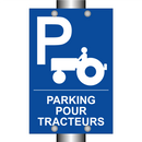 Parking pour tracteurs