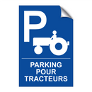 Parking pour tracteurs