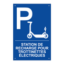 Station de recharge pour trottinettes électriques