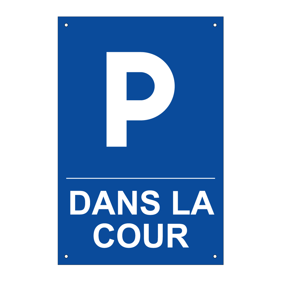Dans la cour