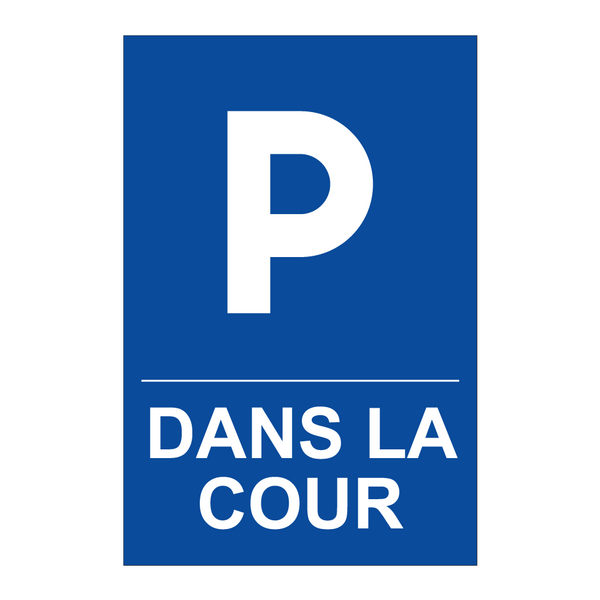 Dans la cour