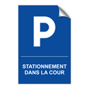 Stationnement dans la cour