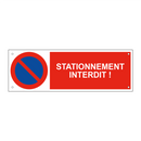 Stationnement interdit !