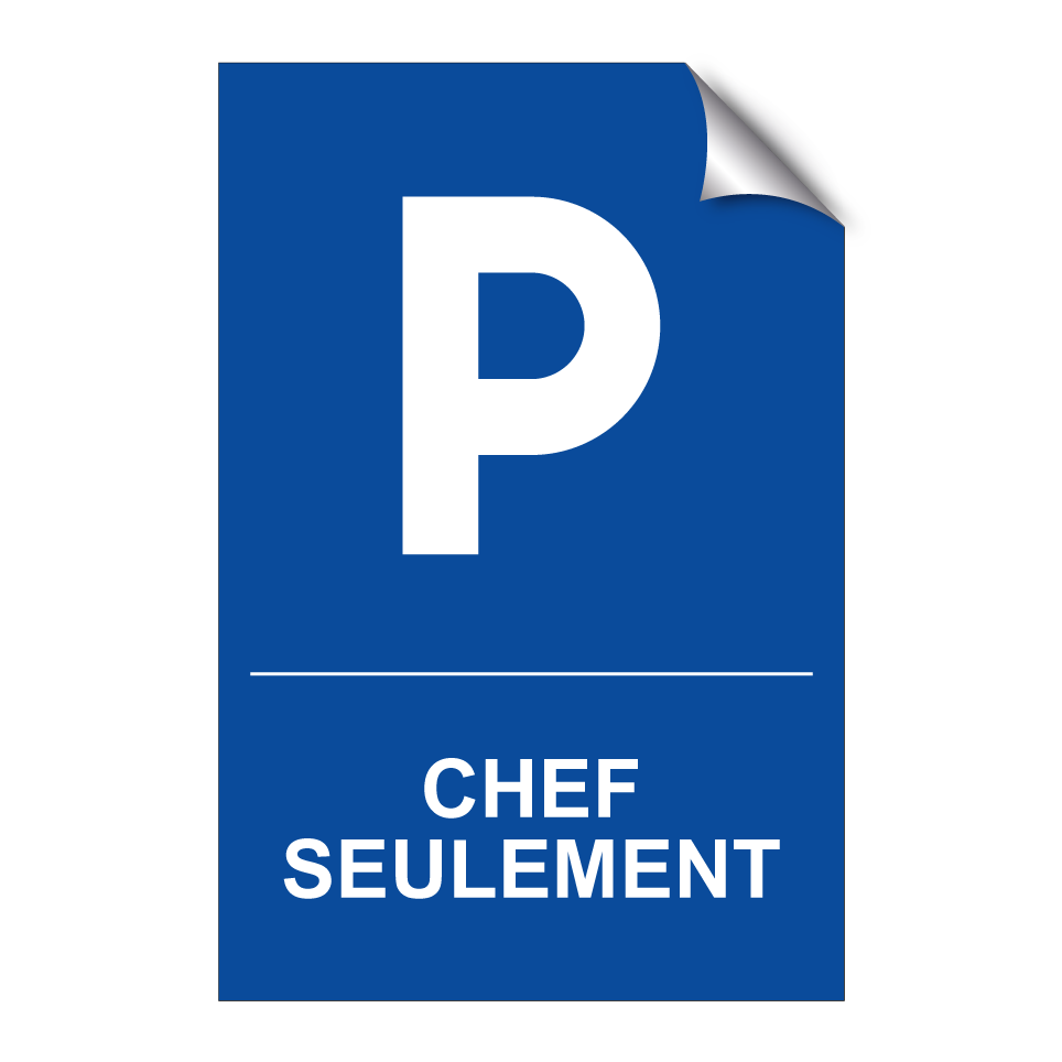 Chef seulement
