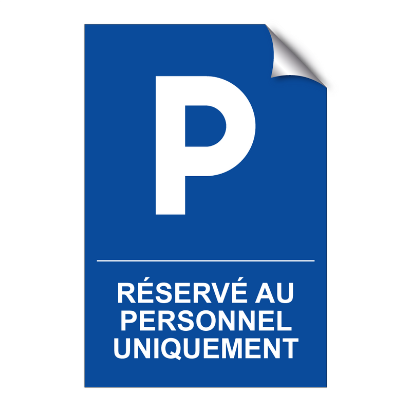 Réservé au personnel uniquement