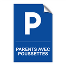 Parents avec poussettes