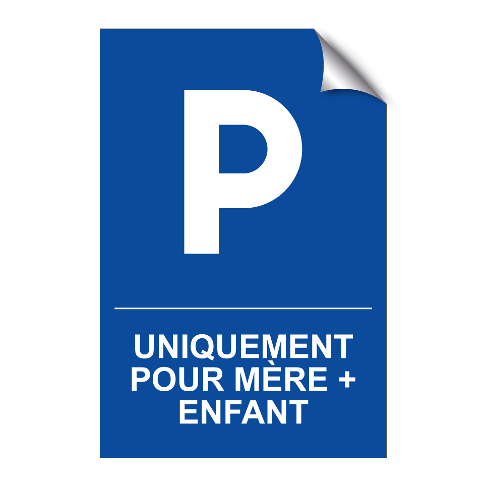 Uniquement pour mère + enfant