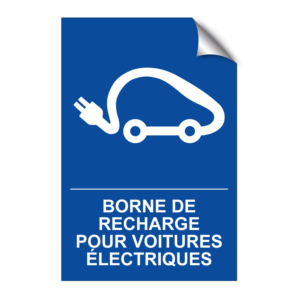 Borne de recharge pour voitures électriques