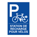 Station de recharge pour vélos