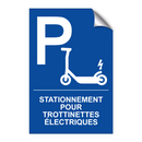 Stationnement pour trottinettes électriques
