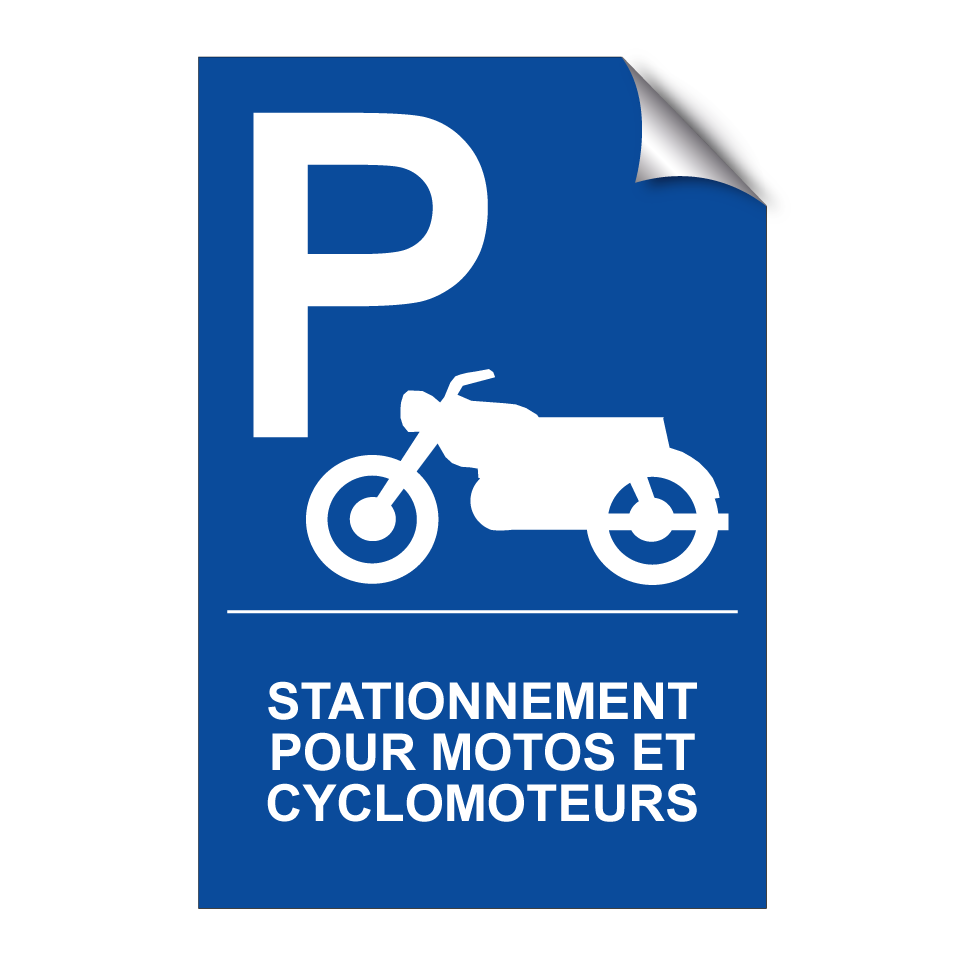 Stationnement pour motos et cyclomoteurs