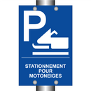 Stationnement pour motoneiges