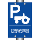 Stationnement pour tracteur