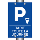 Tarif toute la journée