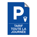 Tarif toute la journée