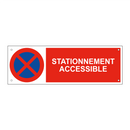 Stationnement accessible