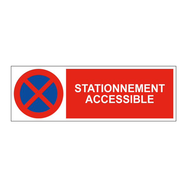 Stationnement accessible