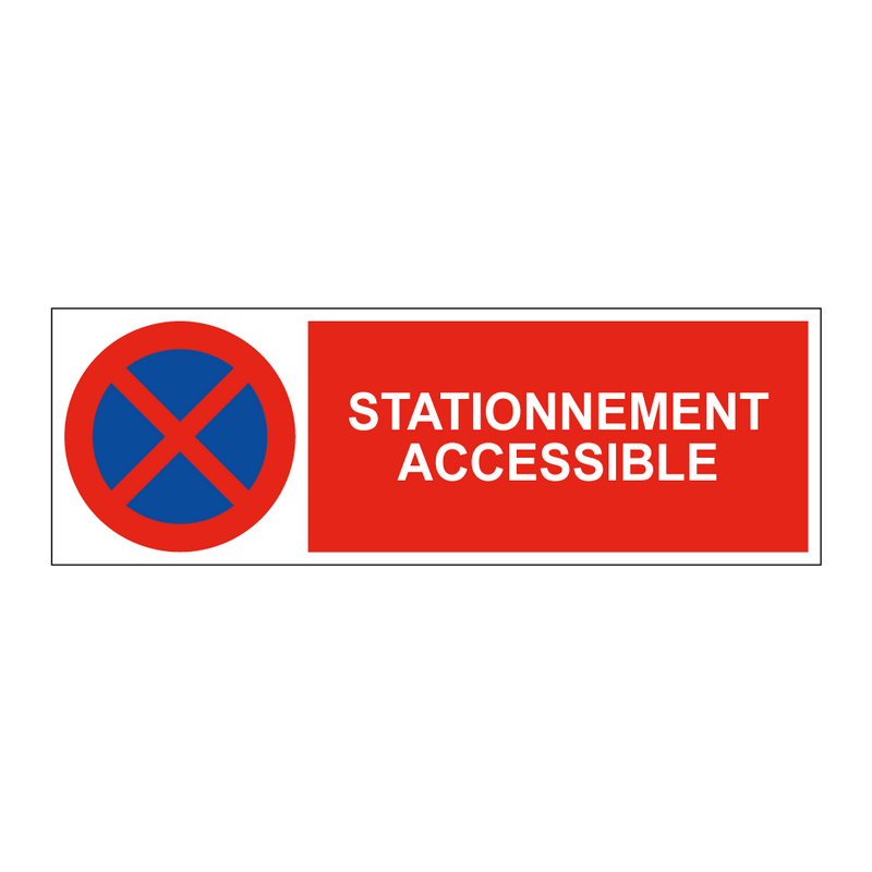 Stationnement accessible