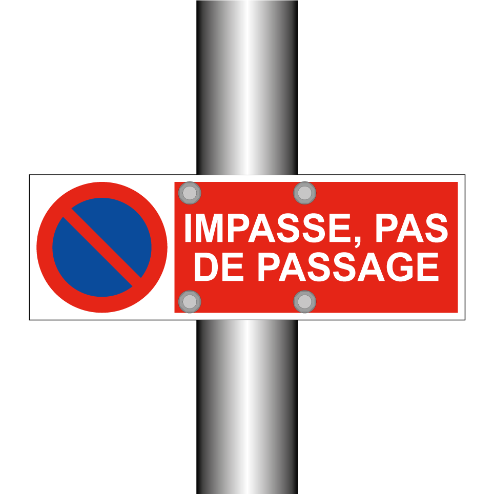 Impasse, pas de passage