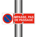 Impasse, pas de passage