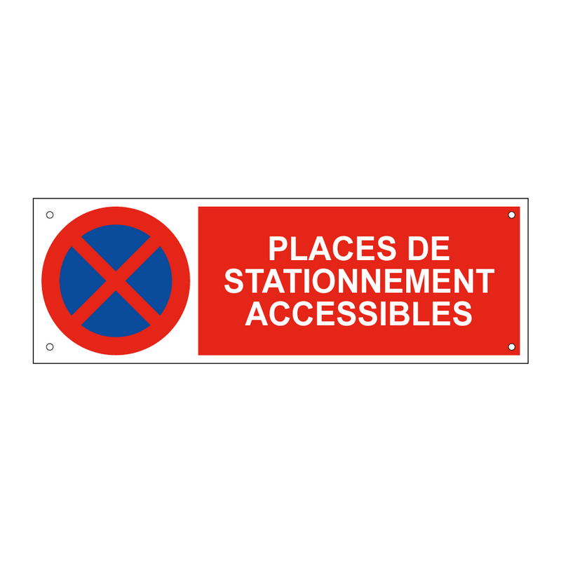 Places de stationnement accessibles
