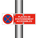 Places de stationnement accessibles