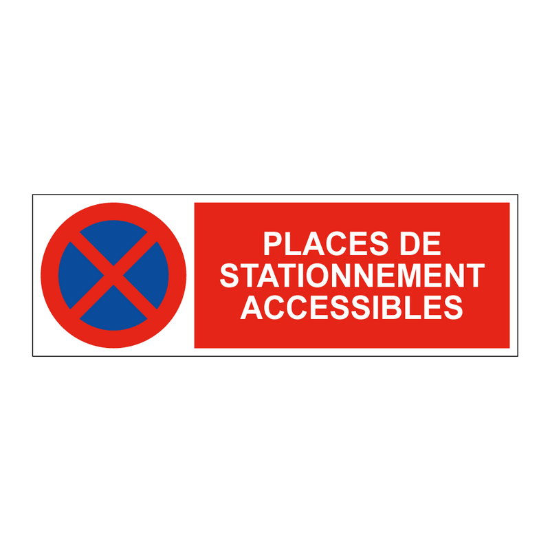 Places de stationnement accessibles