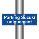 Parking Suzuki uniquement