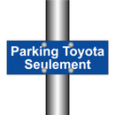 Parking Toyota Seulement