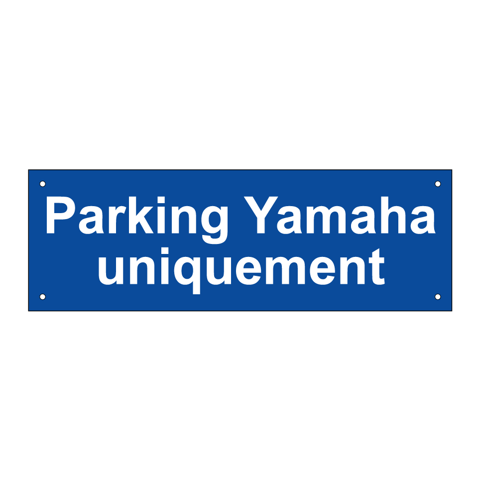 Parking Yamaha uniquement