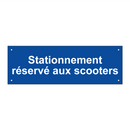 Stationnement réservé aux scooters