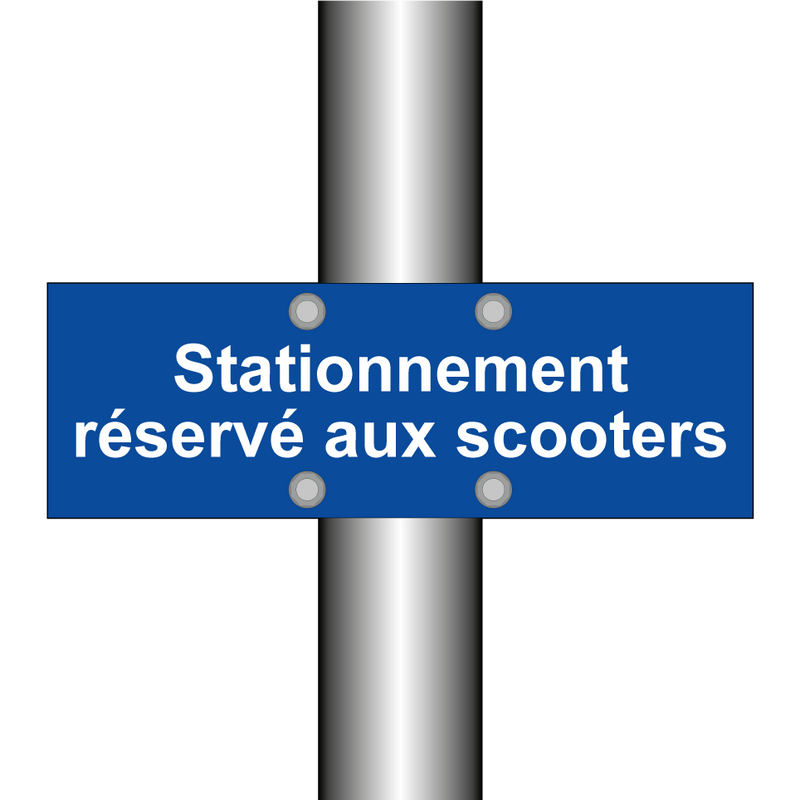 Stationnement réservé aux scooters