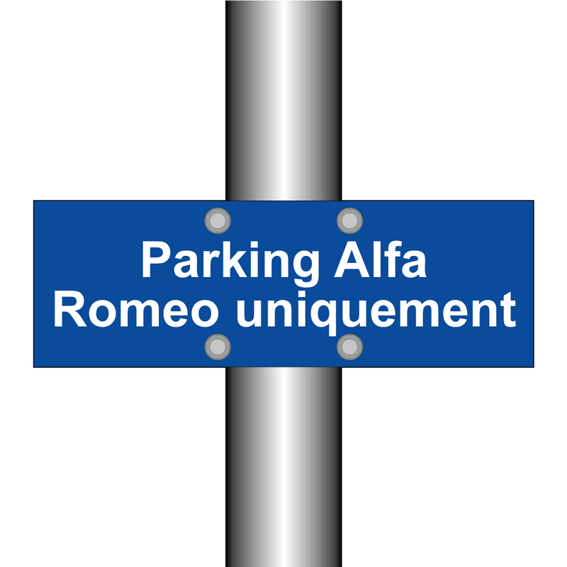Parking Alfa Romeo uniquement